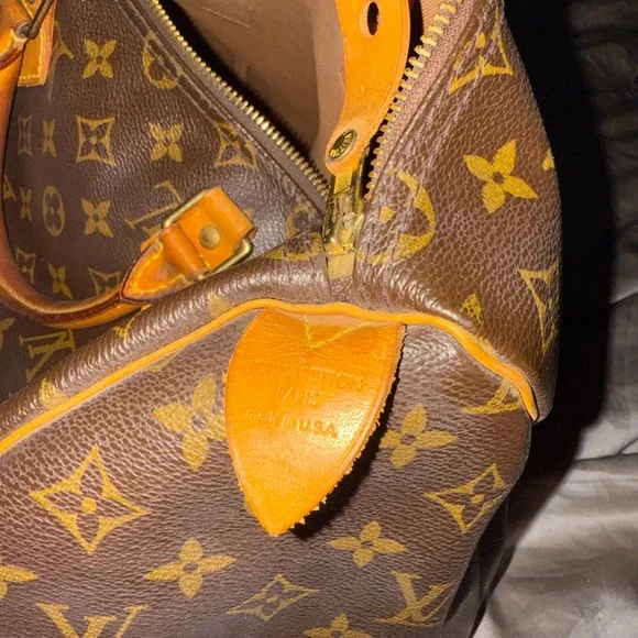 Louis Vuitton Brown and Tan Monogram Bag - Picture 3 of 16